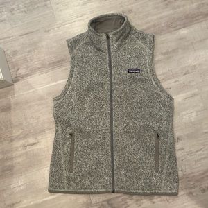 Patagonia Better Sweater Fleece Vest in Gray Size Medium